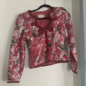 VTG Neiman Marcus floral Top